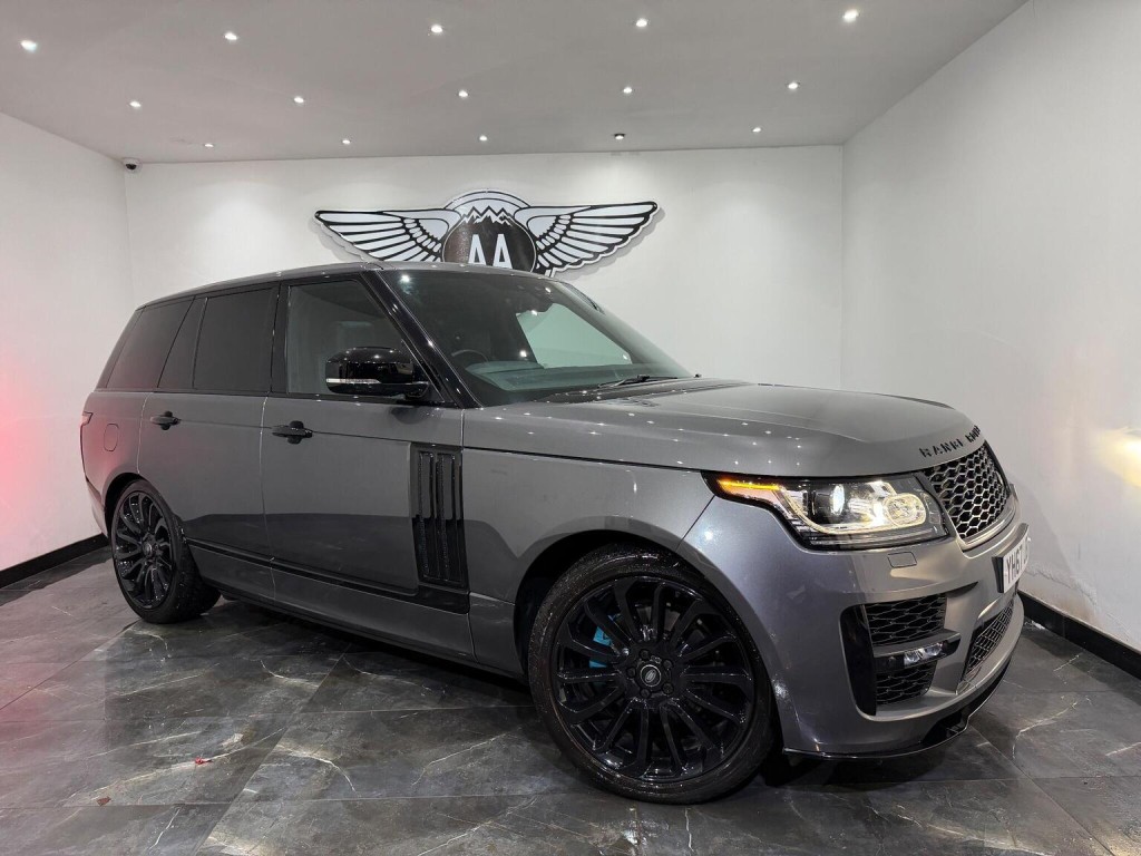 Grey Velour Range Rover SOLD - Used LAND ROVER RANGE ROVER 2017 Grey in Slough, Buckinghamshire ...