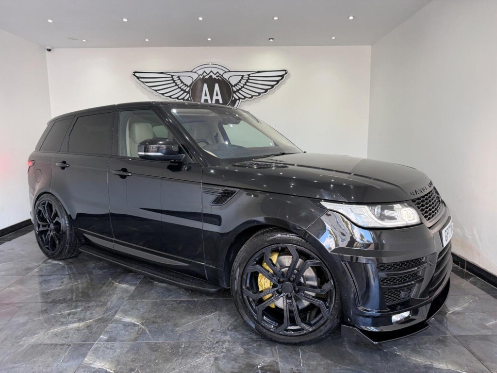 SOLD - Used LAND ROVER RANGE ROVER SPORT 2017 Black in Slough ...